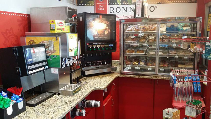 Convenience Store - Hot Coffee and Fresh Pastries! 